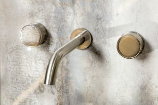 Встраиваемый смеситель для раковины Boheme Prestige 152-2-NB-PR брашированный никель